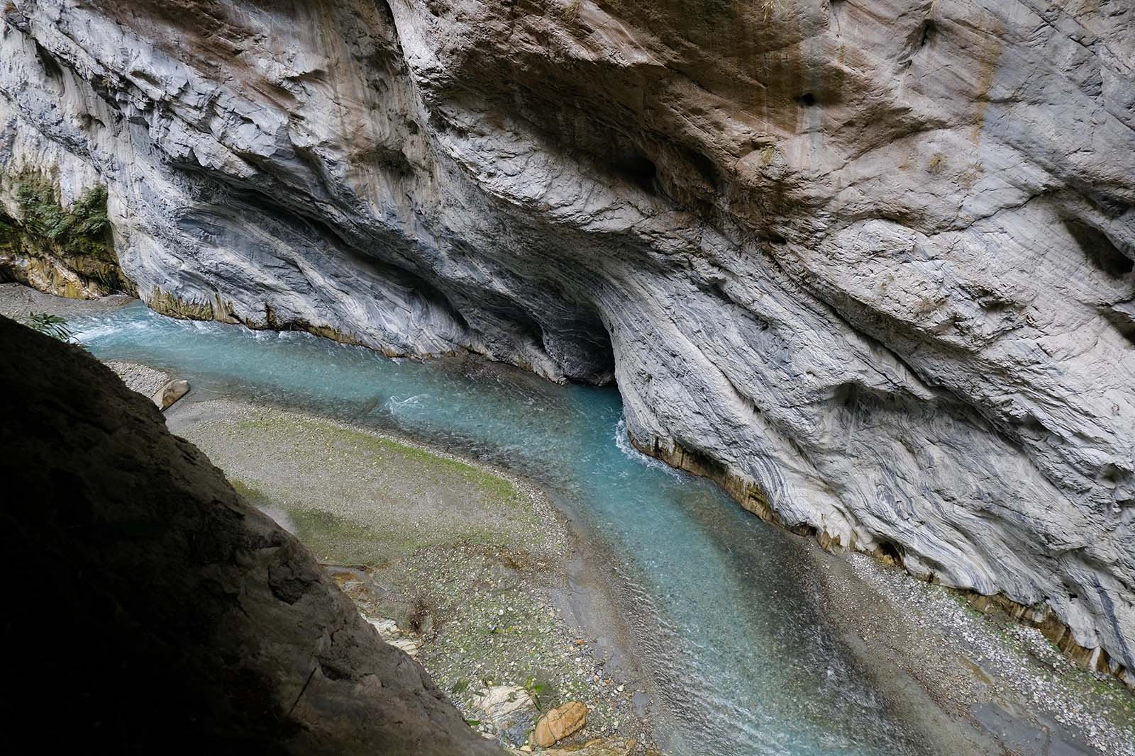 The view from one of the “windows” of the Swallow Grotto walking path.