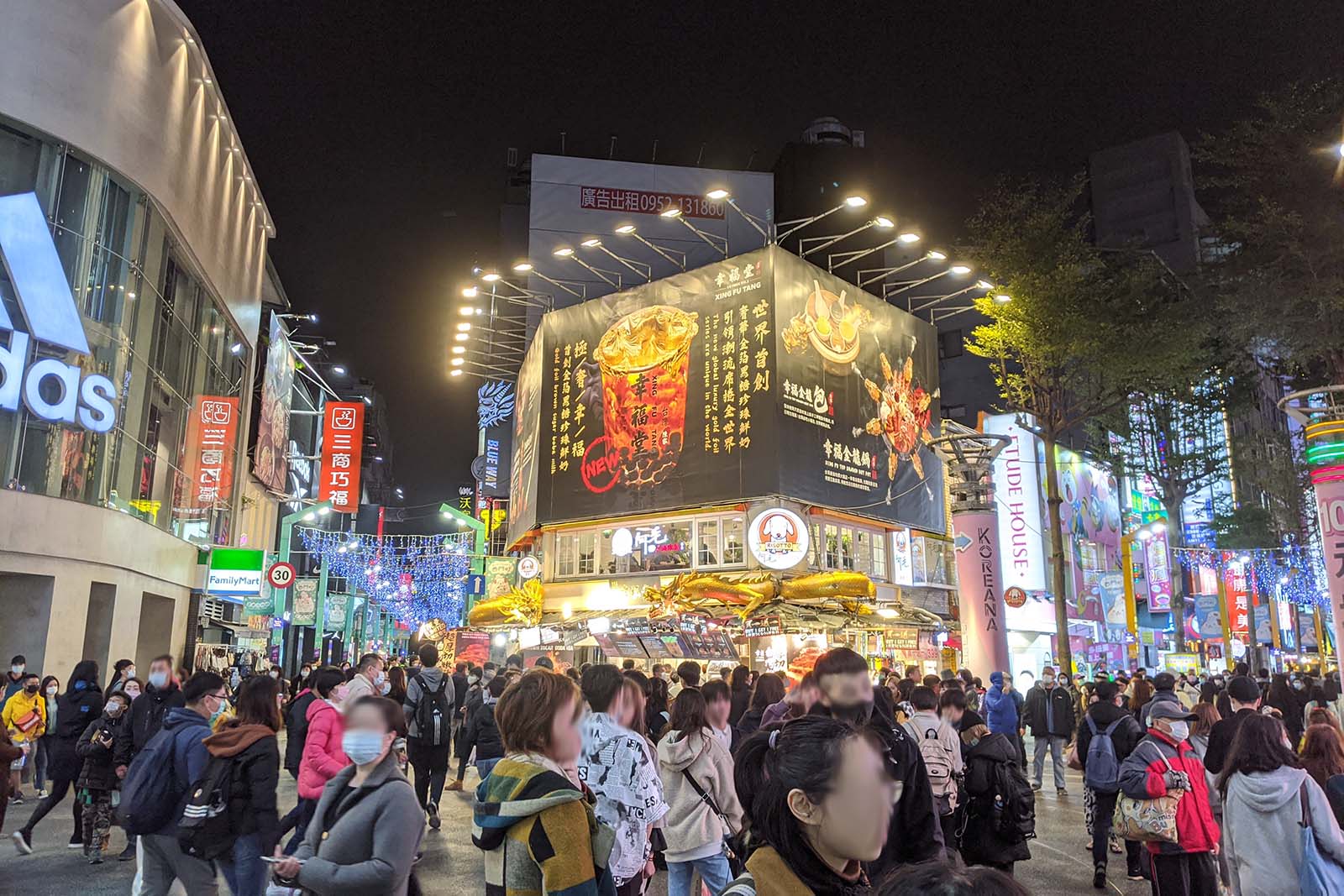 The Ximending shopping area is one of Taiwan's most dynamic, with large shopping malls surrounded by local boutiques and even street markets.