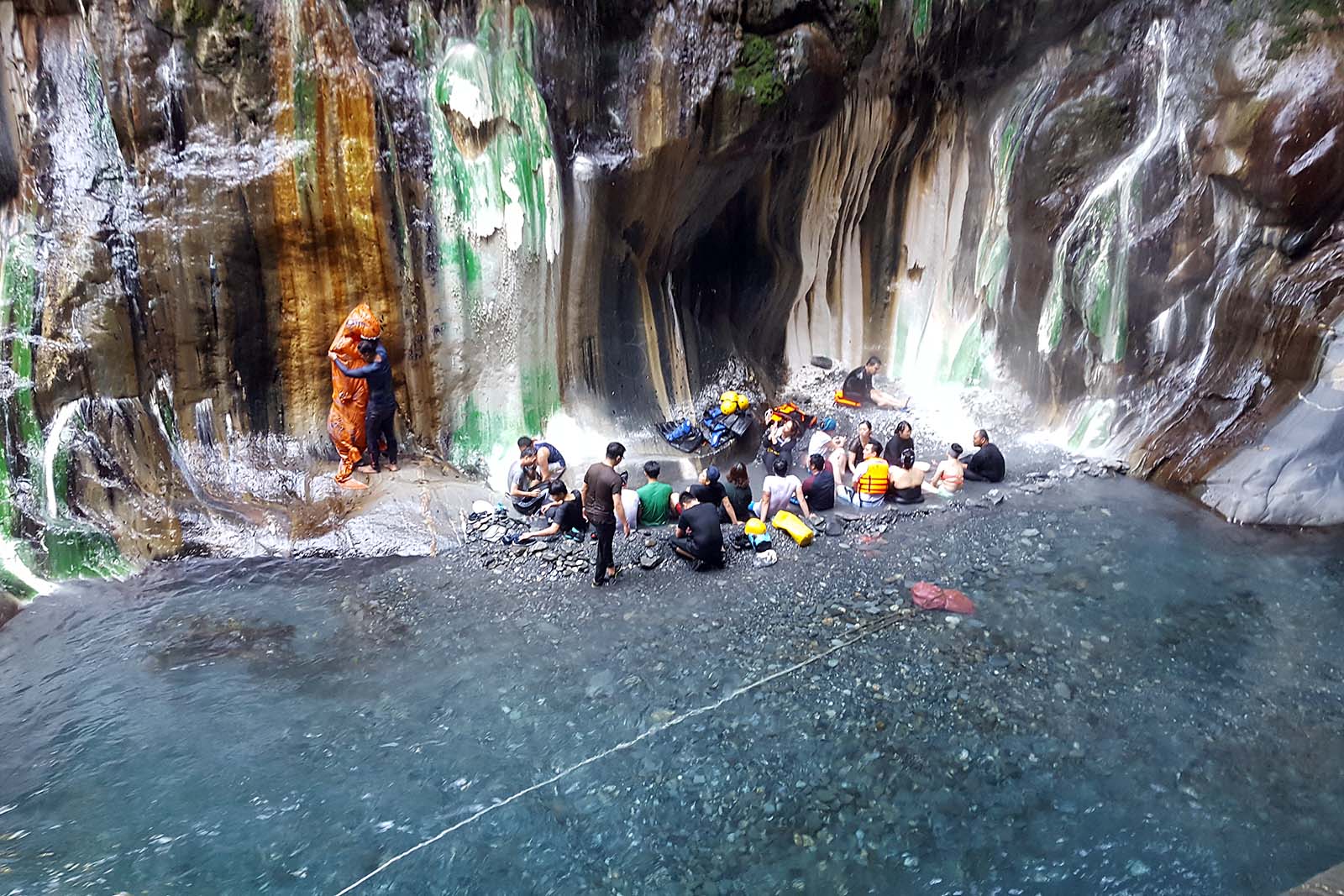 Lisong Hot Spring has been called Taiwan's most beautiful wild hot spring.