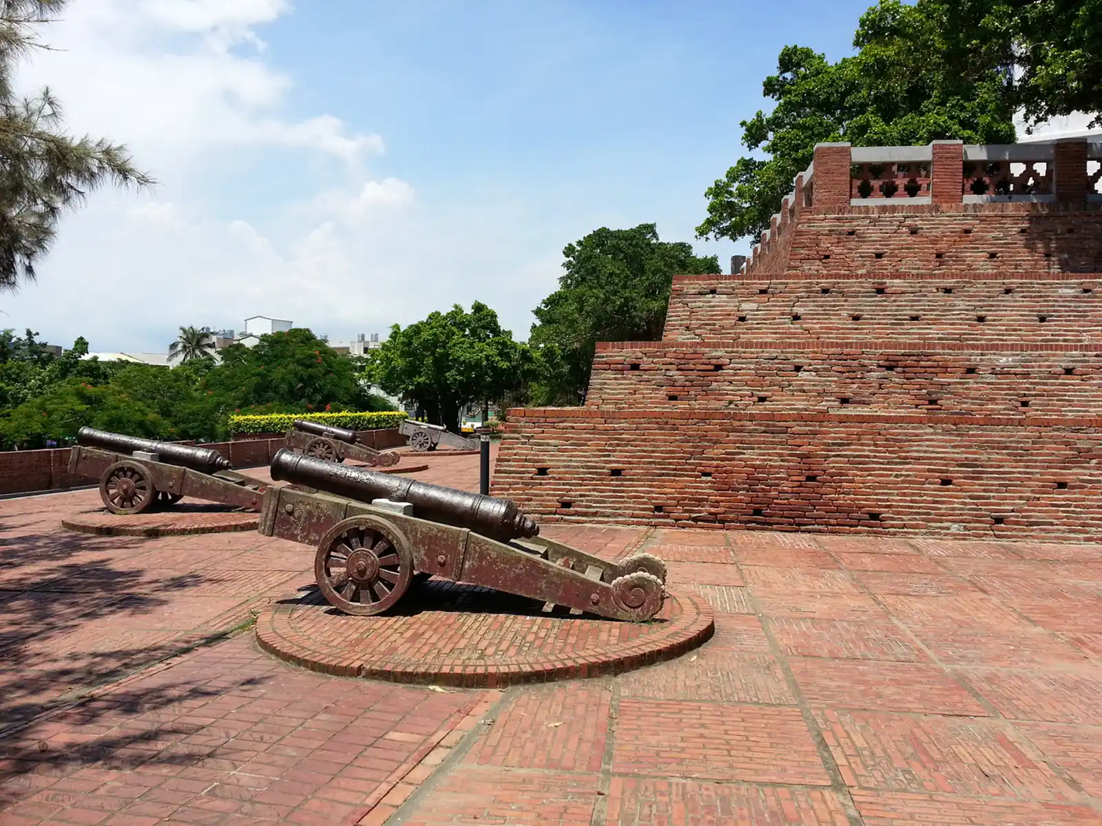 Tainan Fort Zeelandia cannon